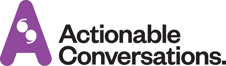 Actionable Conversations Brand Logo