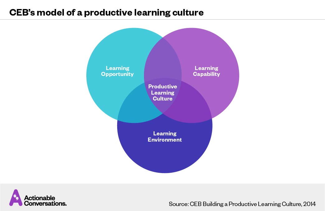 Learning Culture — CEB Model of Productive Learning Culture