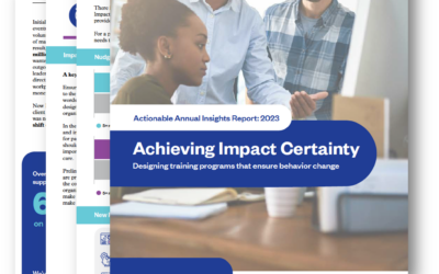 Achieving Impact Certainty {Annual Report}